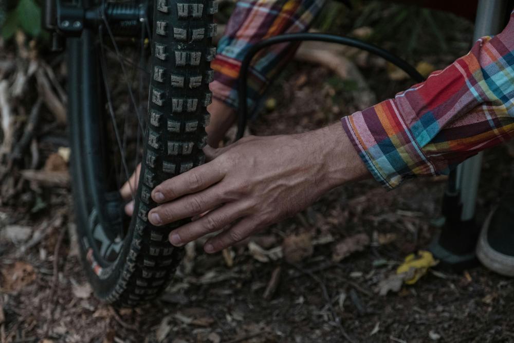 mountain biking